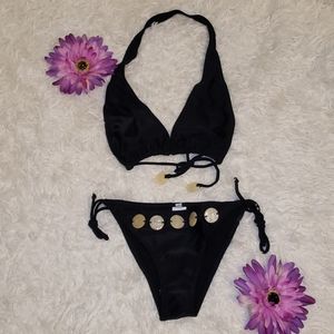 Agua Doce Black Bikini Nwt